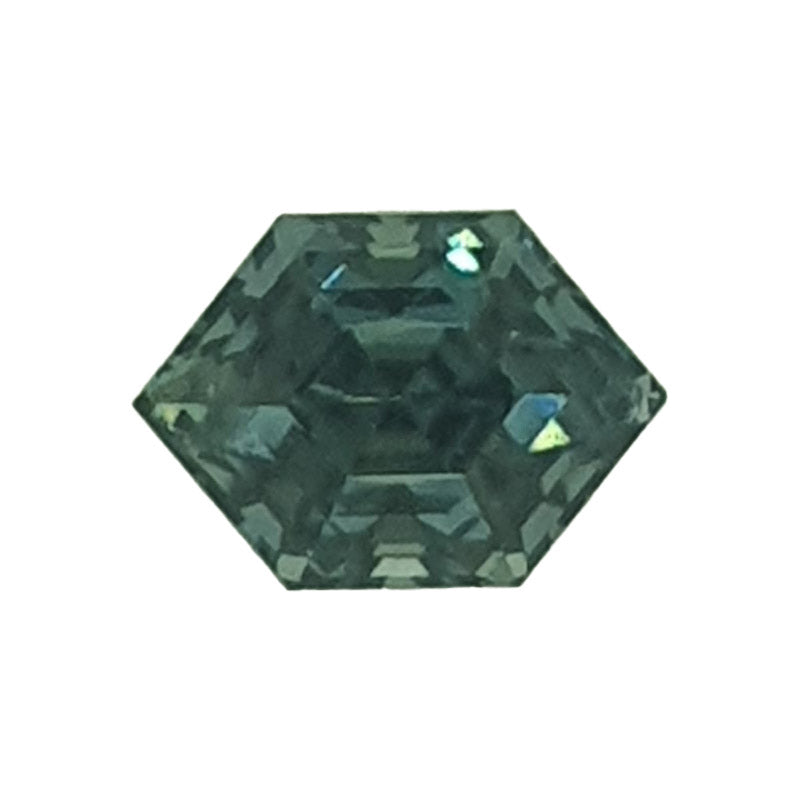 1.05ct 6 Sided Teal Sapphire £876.00