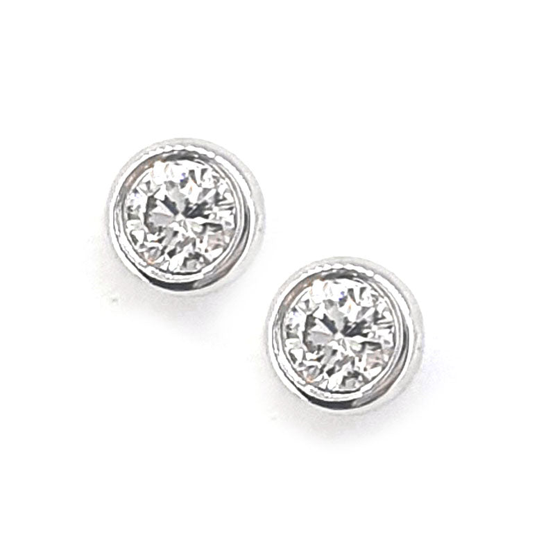 18ct Diamond Rub Over Studs 0.15ct £435.00