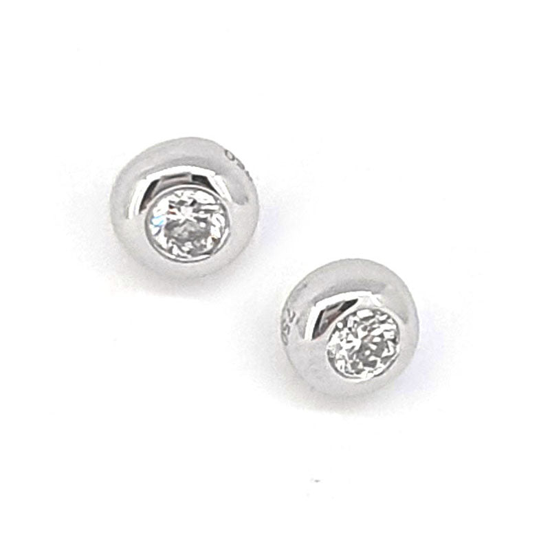18ct Diamond Rub Over Studs 0.15ct £480.00