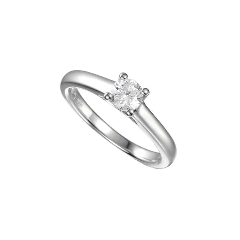 Simply I Love You Sterling Silver Solitaire Ring £42.50