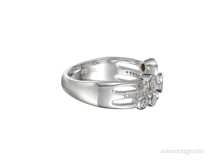 Fantasia Mini Sterling Silver Ring £55.00
