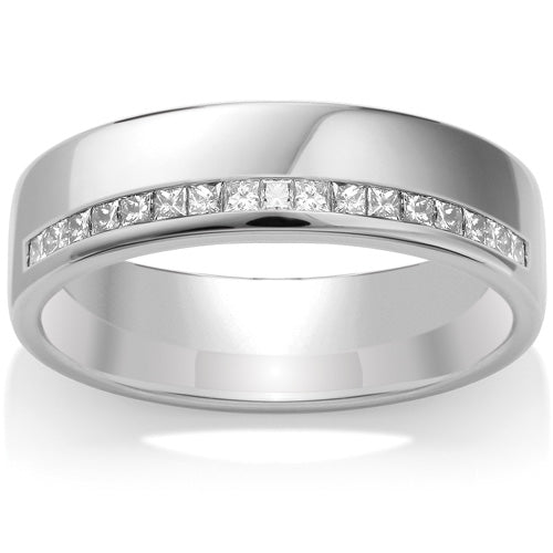 Cairo - 6mm Diamond Set Wedding Ring