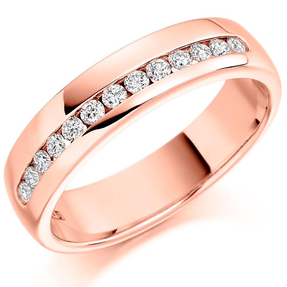 Sennen - 0.25ct Diamond Wedding Ring - Channel Set Eternity
