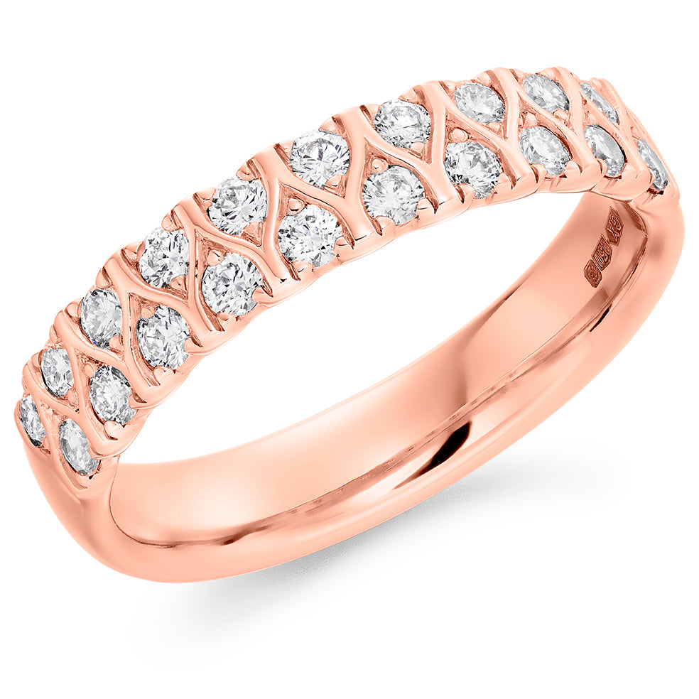 Sandela - 0.50ct Diamond Wedding Ring - Decorative Eternity