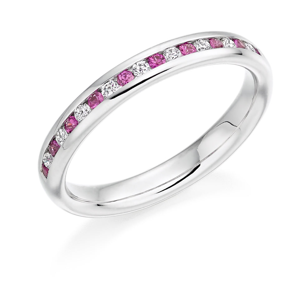 18ct 2.64ct Morganite & 0.72ct Diamond Dress Ring £3065.00