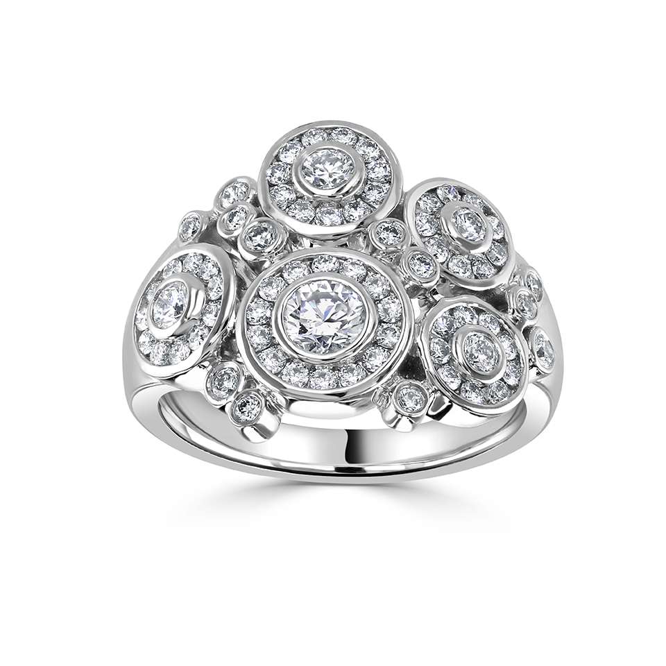 1.12ct Diamond Dew Ring £3772.50