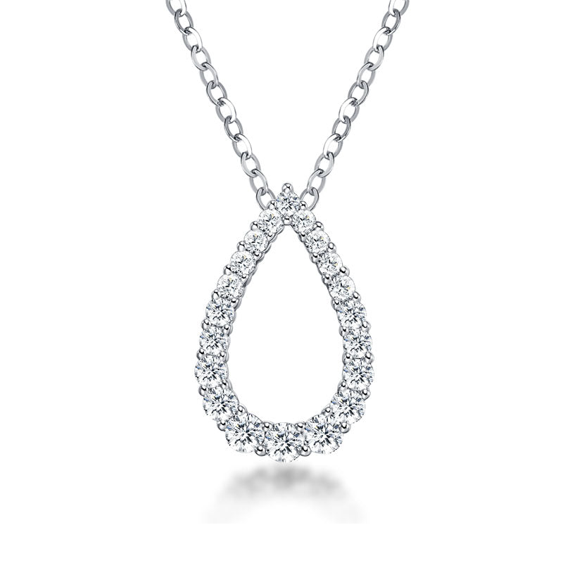 18ct Diamond Tear of Love Necklace £2110.00
