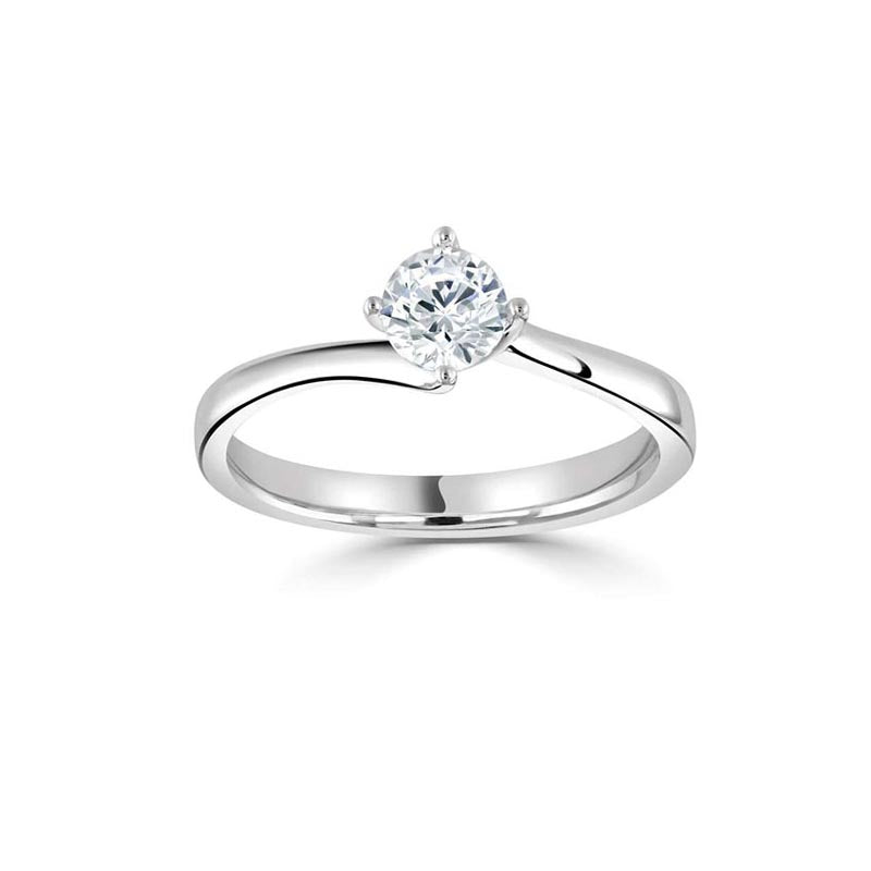 0.50ct Round Twist Solitaire £2720.00