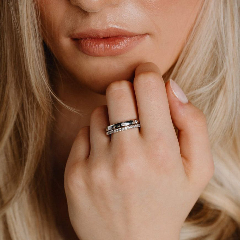 Silver Cubic Zirconia Ring £49.00