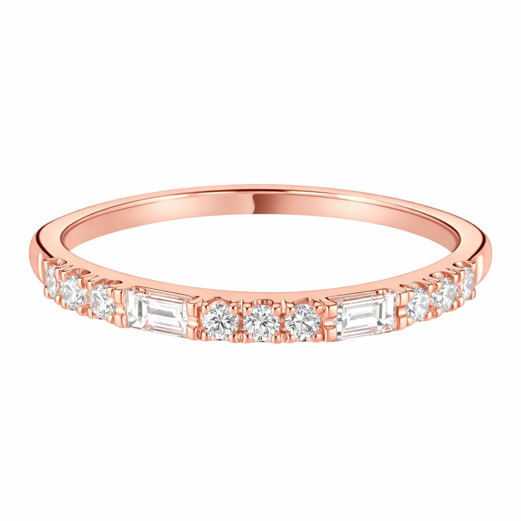 Lucy - 0.25ct Diamond Wedding Ring - Decorative Eternity