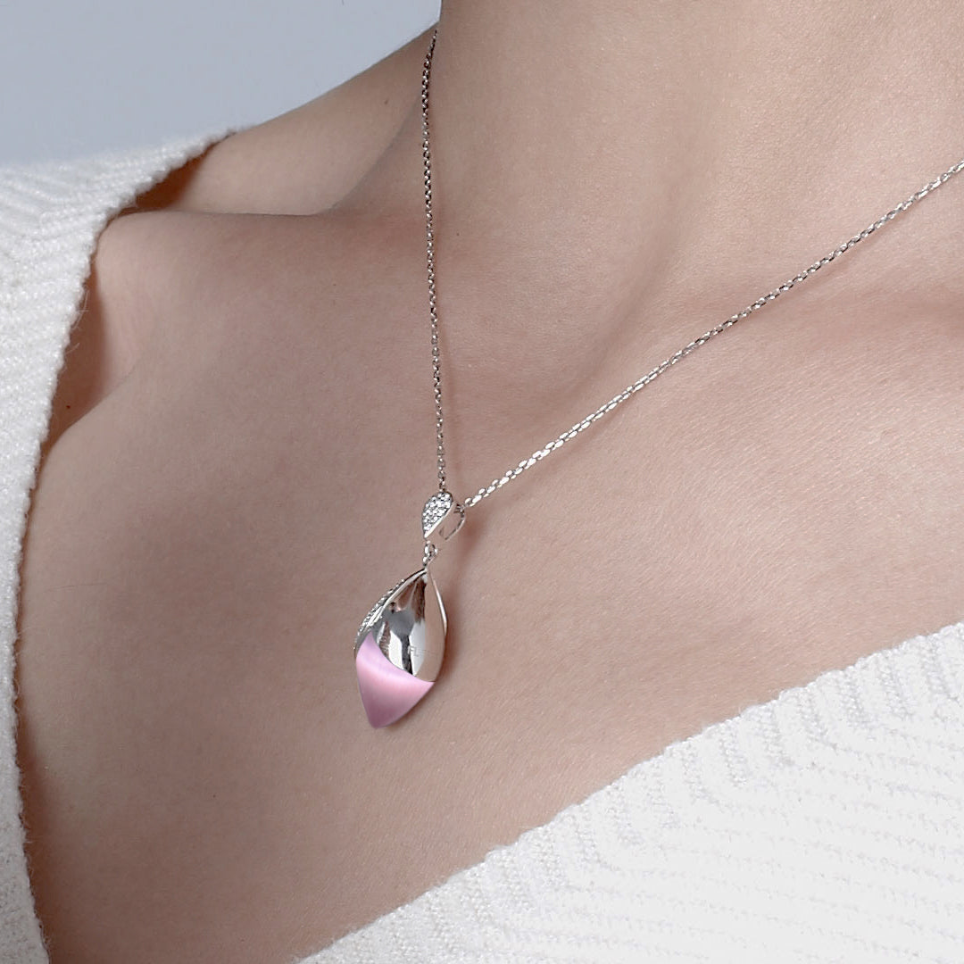 Magnolia Large Pendant Pink £150.00
