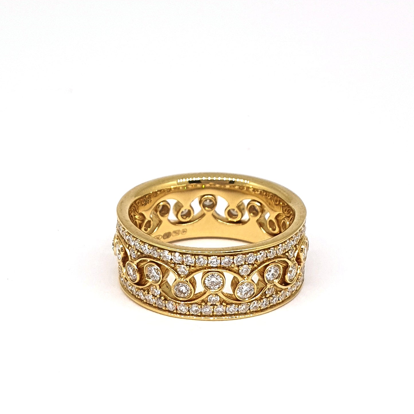 1.29CT Interlocking Diamond Ring Gold Ring £4055.00