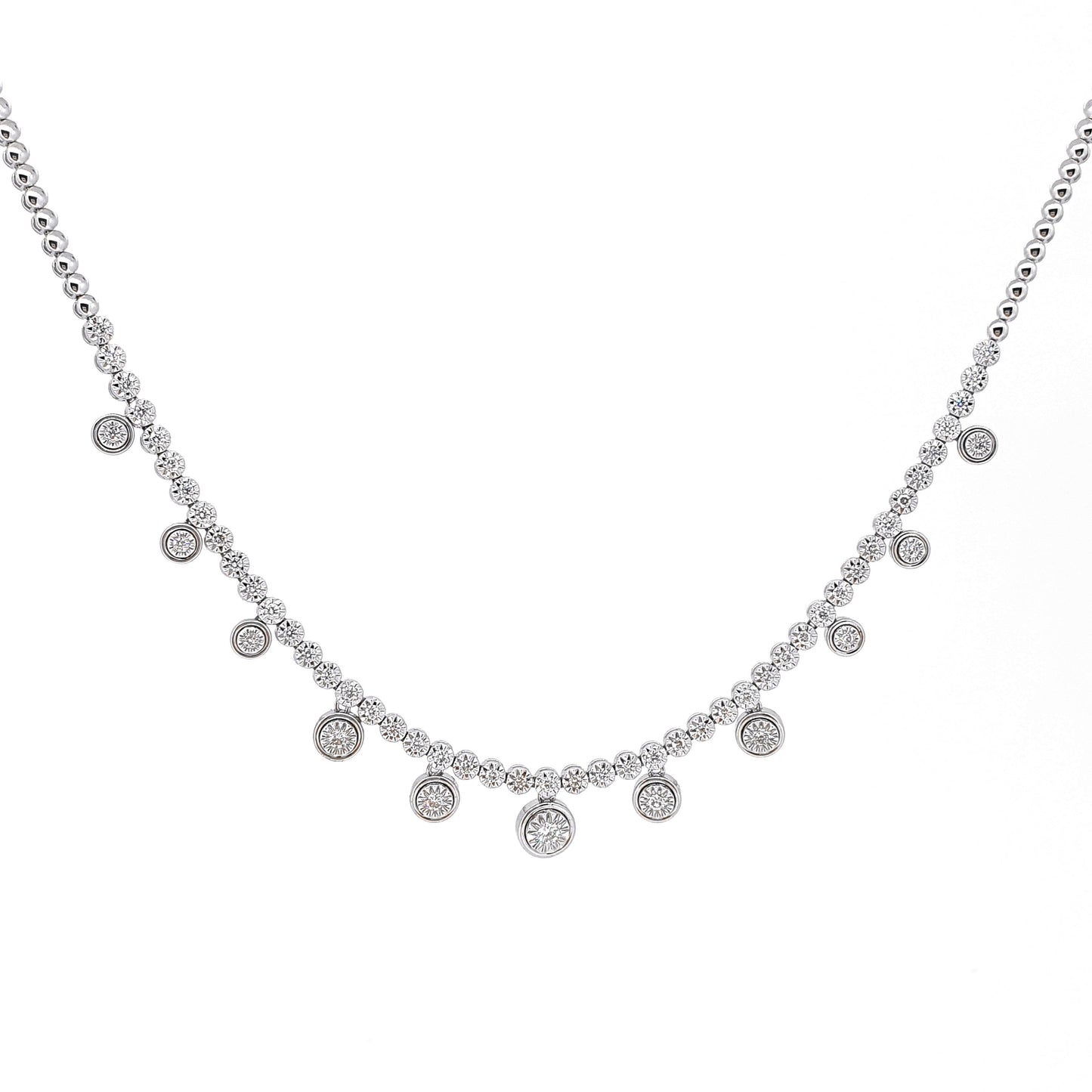 0.81CT Illusion Set Dot Necklace £2025.00