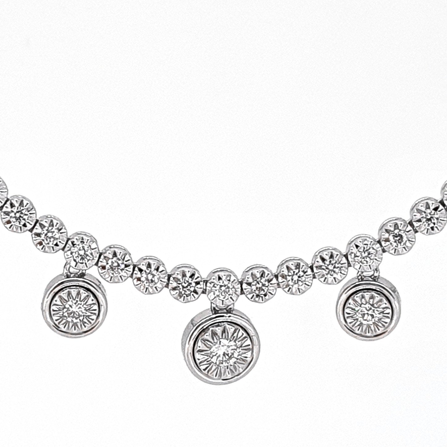 0.81CT Illusion Set Dot Necklace £2025.00