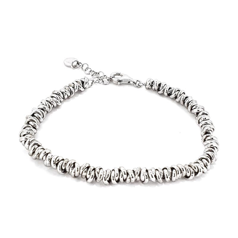 Silver Organic Loop Bracelet £117.00