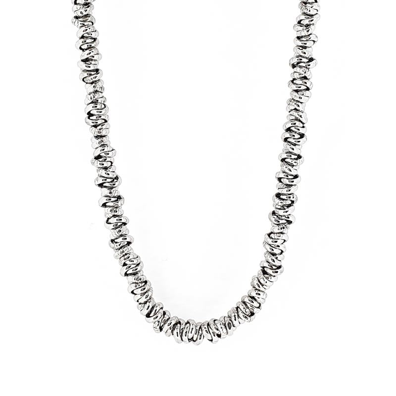 Silver Organic Loop Necklace £164.00