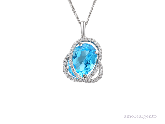 Grand Regal Blue Necklace £147.50