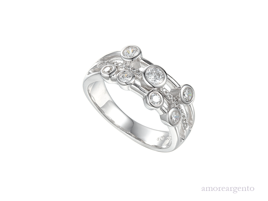 Fantasia Mini Sterling Silver Ring £55.00