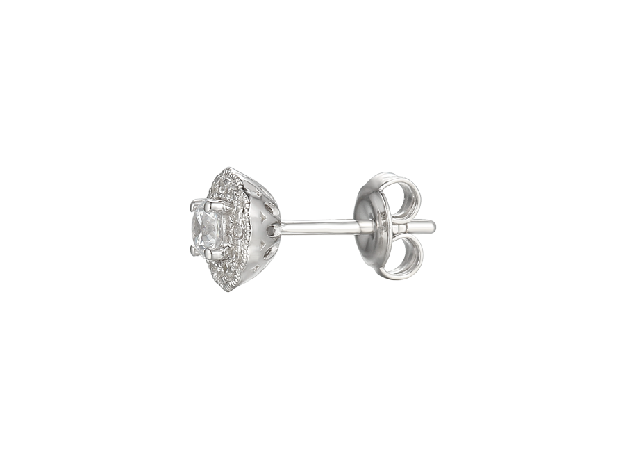 9ct White Gold Spiga 18 Inch £600