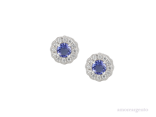 Cool Blue Earrings £65.00