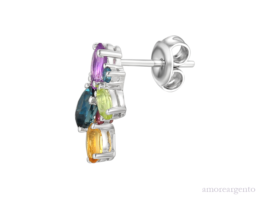 Rainbow Cocktail Earrings £119.50