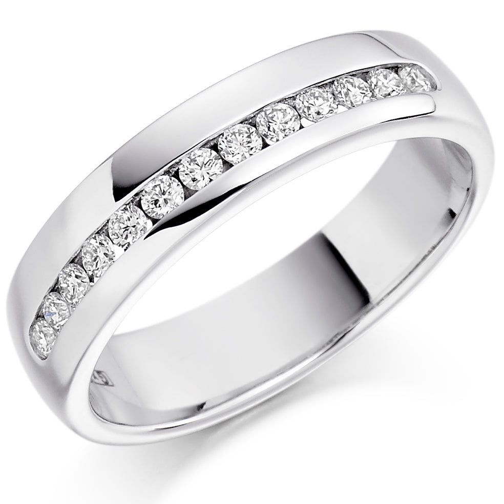 Sennen - 0.25ct Diamond Wedding Ring - Channel Set Eternity