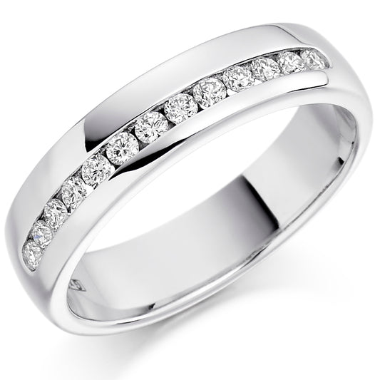 Sennen - 0.25ct Diamond Wedding Ring - Channel Set Eternity