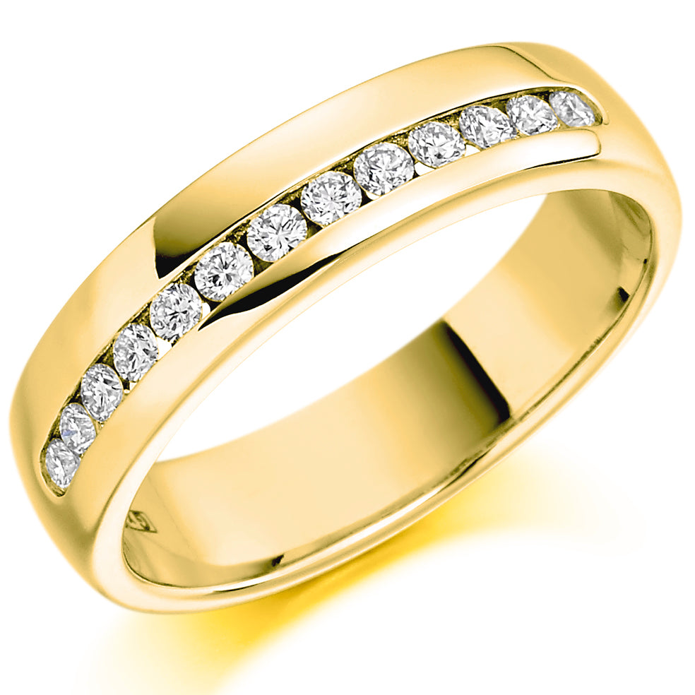 Sennen - 0.25ct Diamond Wedding Ring - Channel Set Eternity