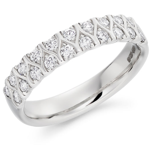 Sandela - 0.50ct Diamond Wedding Ring - Decorative Eternity