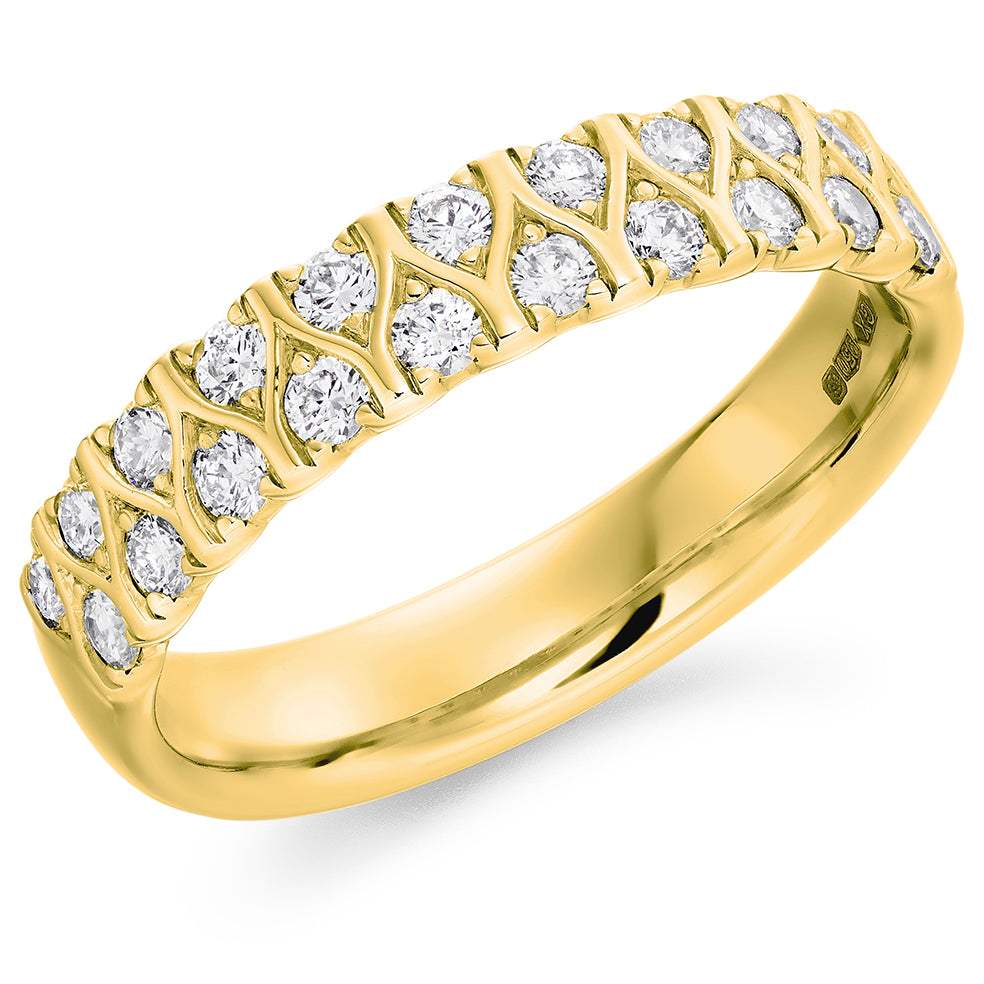 Sandela - 0.50ct Diamond Wedding Ring - Decorative Eternity