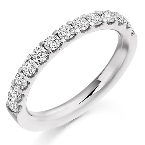 Summer - 0.75ct Diamond Wedding Ring - Micro-Claw Set Eternity