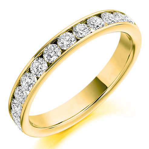 Tiffany - 0.75ct Diamond Wedding Ring - Channel Set Eternity