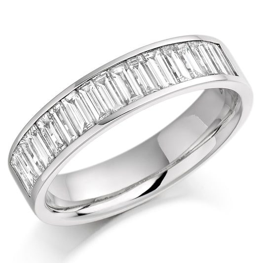 Salina - 1.00ct Diamond Wedding Ring - Channel Set Eternity