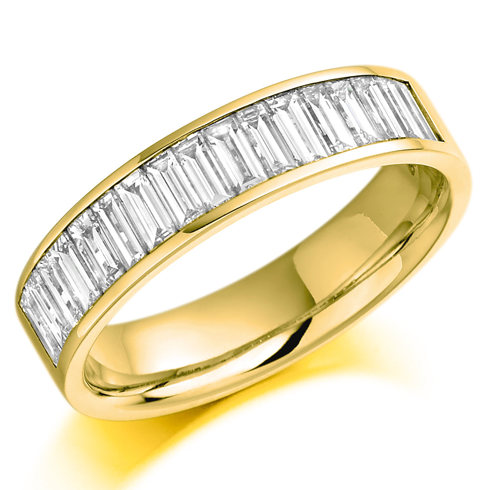 Salina - 1.00ct Diamond Wedding Ring - Channel Set Eternity