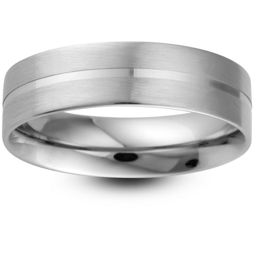 Marcus - 5mm Diamond Cut Wedding Ring