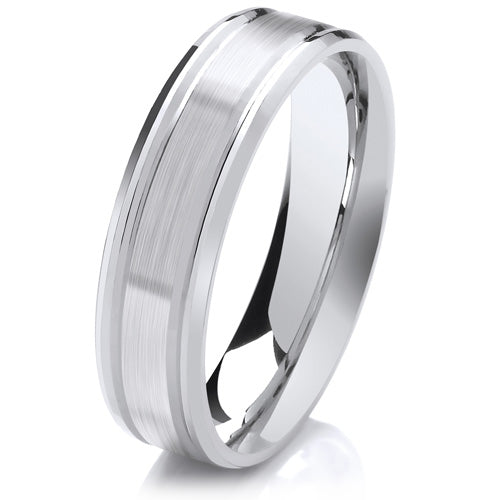 Jupiter - 5mm Diamond Cut Wedding Ring