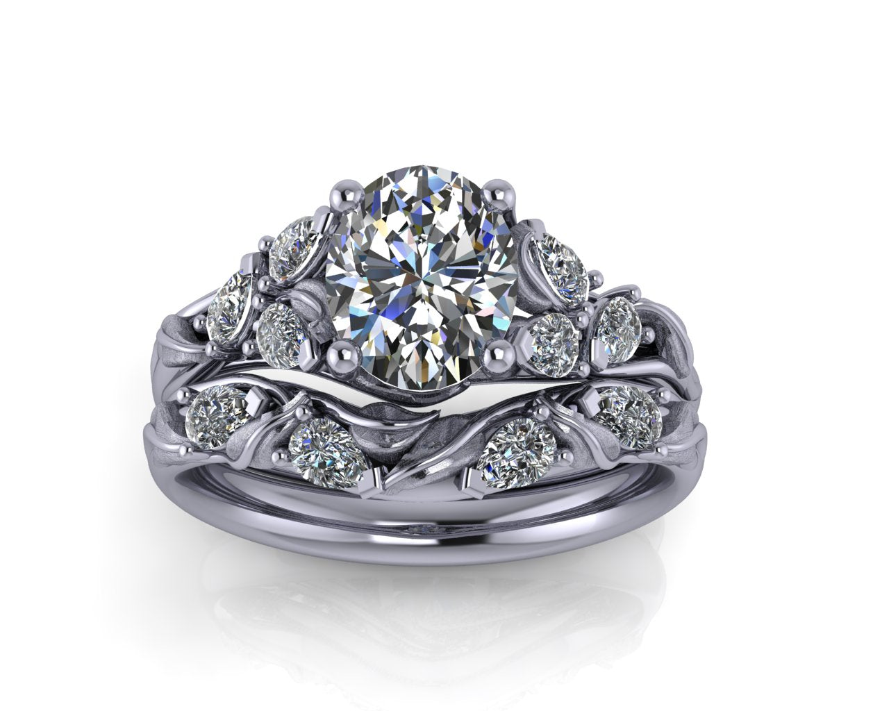 0.89ct Lab Grown Emerald Cut Diamond Engagement Ring £2200.00