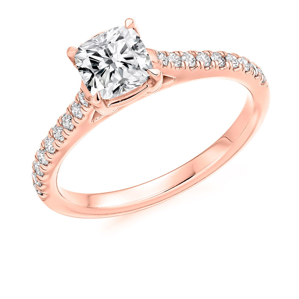 Cushion Four Claw Solitaire