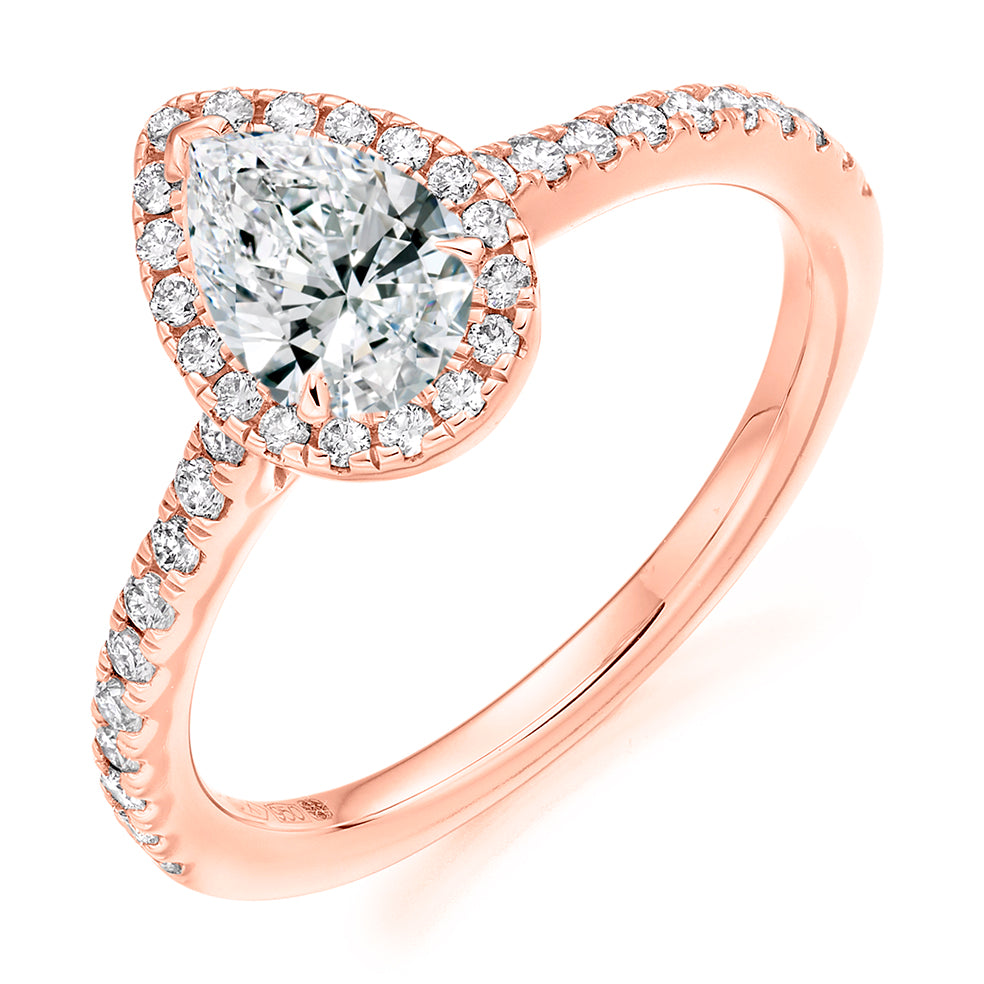 1.10ct Teal Pear Sapphire £757.00