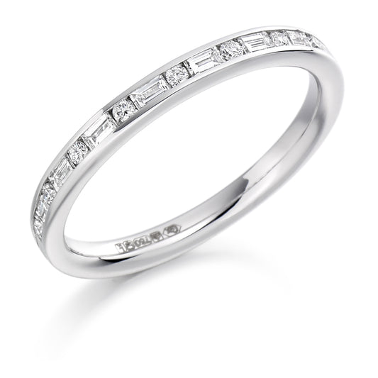 Serena - 0.30ct Diamond Wedding Ring - Channel Set Eternity