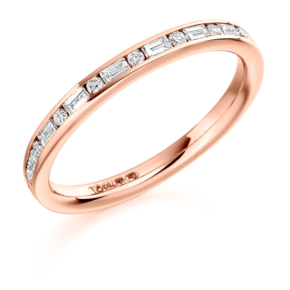 Serena - 0.30ct Diamond Wedding Ring - Channel Set Eternity