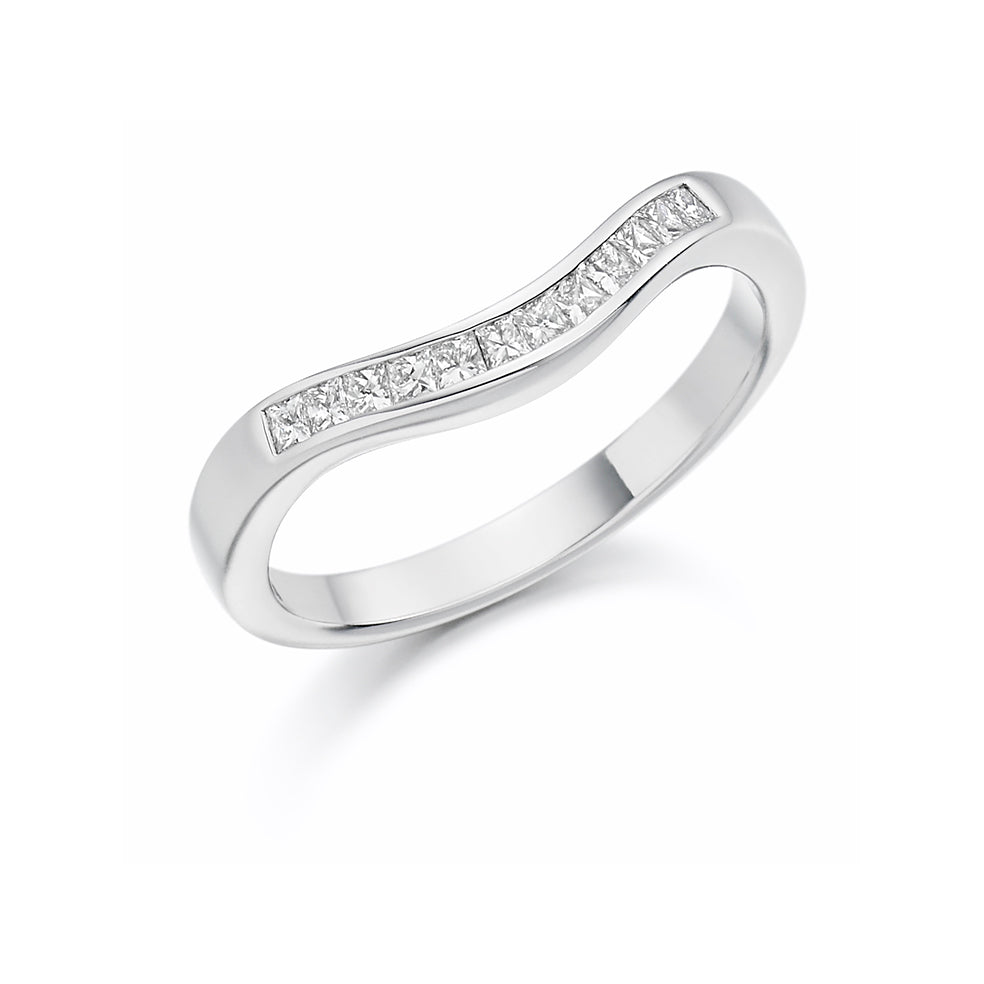 0.38ct Sapphire | 0.23ct Diamond Eternity Ring £935.00