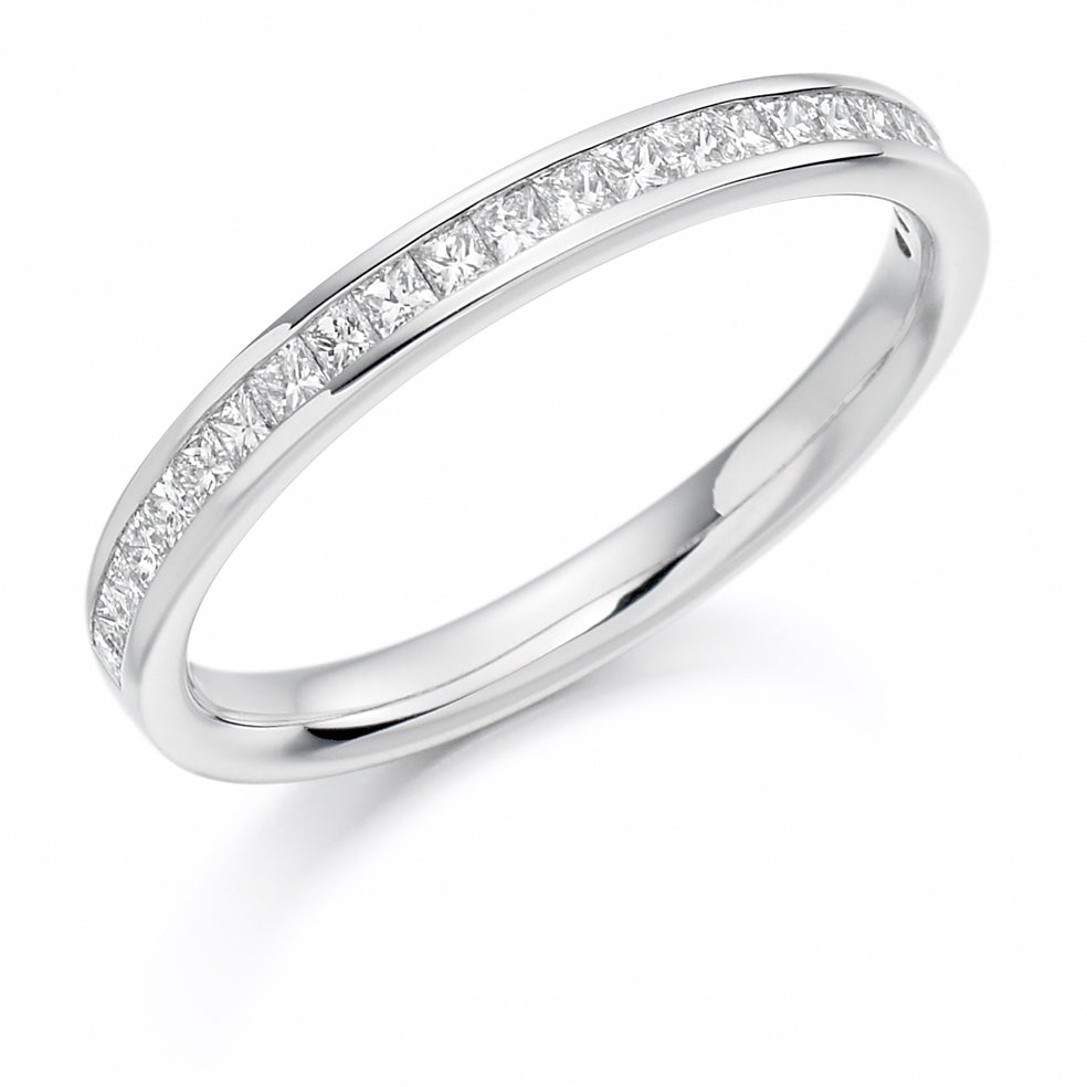 Isabella - 0.33ct Diamond Wedding Ring - Channel Set Eternity