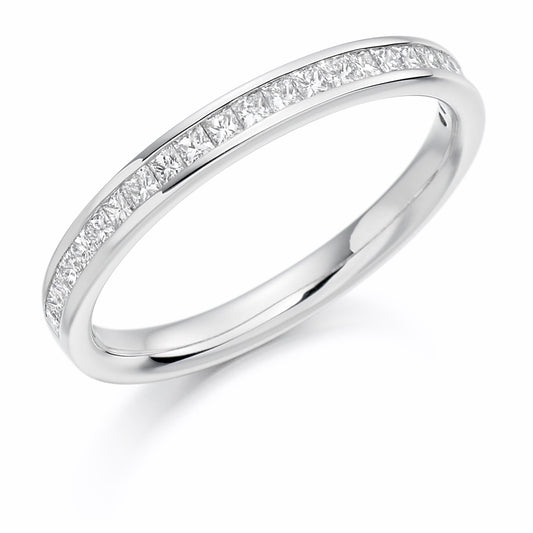 Isabella - 0.33ct Diamond Wedding Ring - Channel Set Eternity