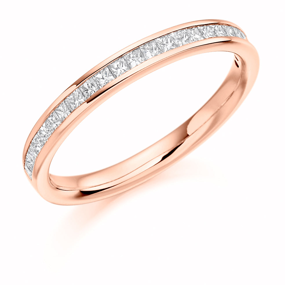 Isabella - 0.33ct Diamond Wedding Ring - Channel Set Eternity