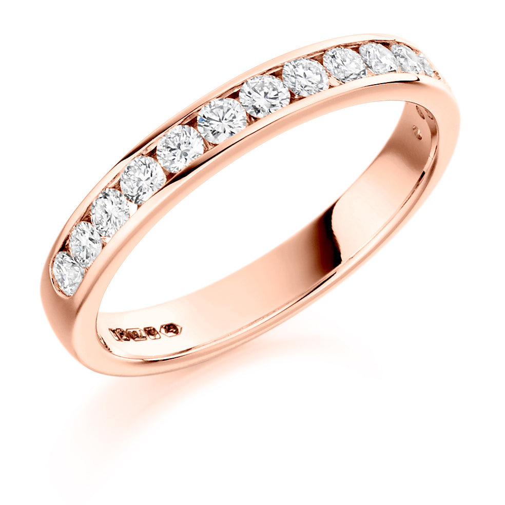 Isla - 0.50ct Diamond Wedding Ring - Channel Set Eternity