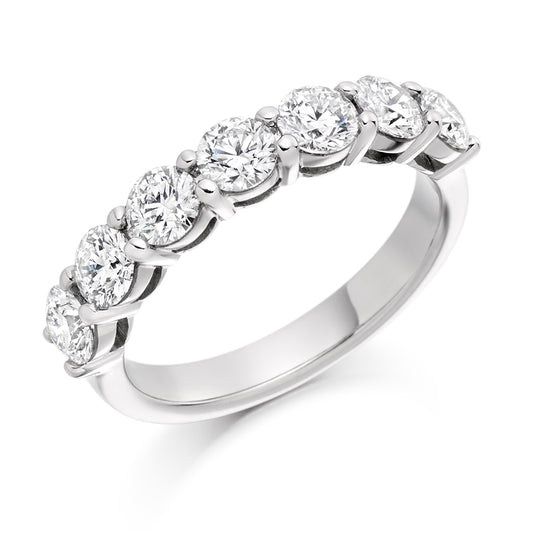 Linley - 1.50ct Diamond Wedding Ring - Claw Set Eternity