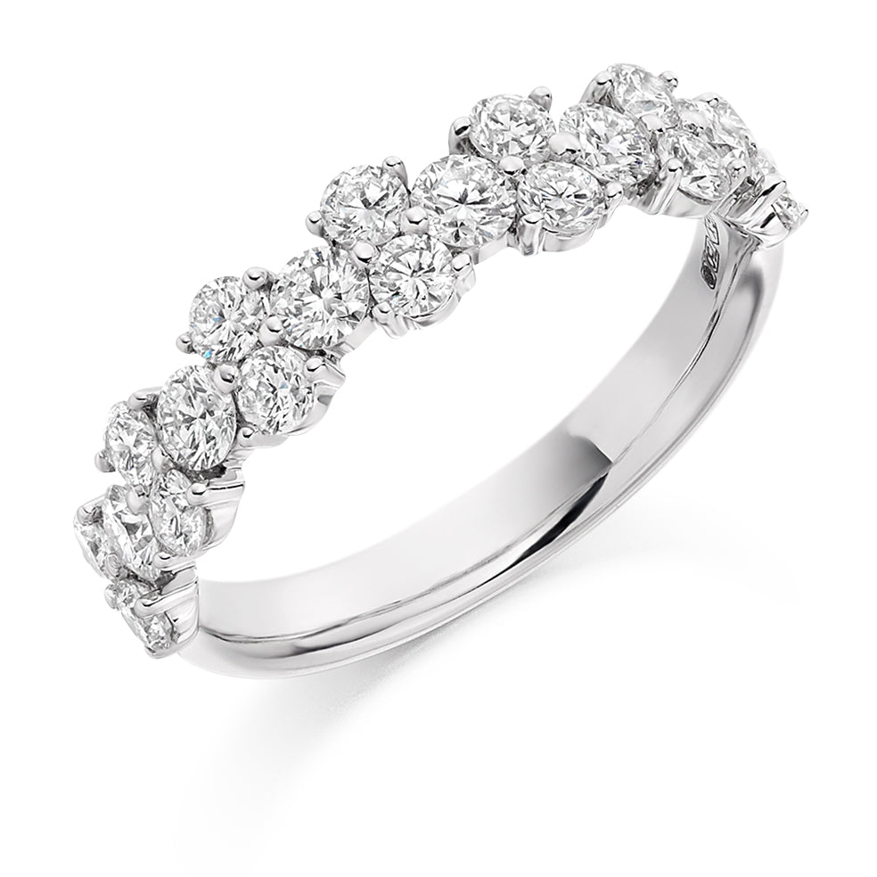 Nadia - 1.20ct Diamond Wedding Ring - Decorative Design