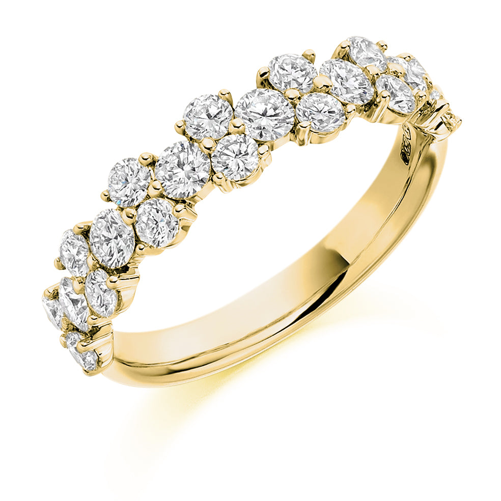 Nadia - 1.20ct Diamond Wedding Ring - Decorative Design