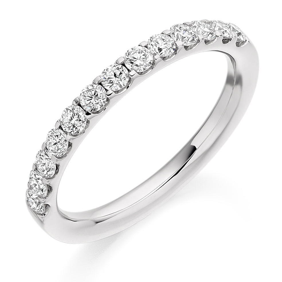 Rosie - 0.50ct Diamond Wedding Ring - Micro-Claw Set Eternity